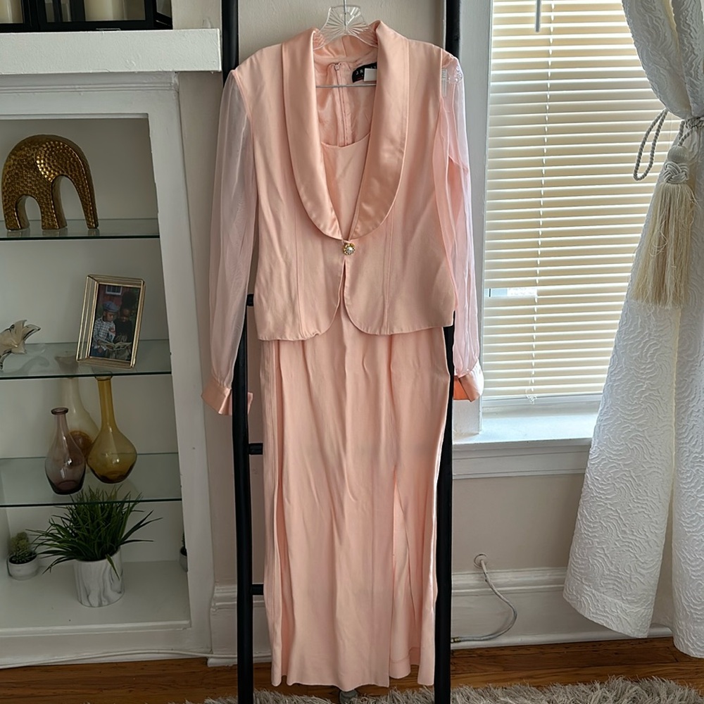 2 piece formal dress